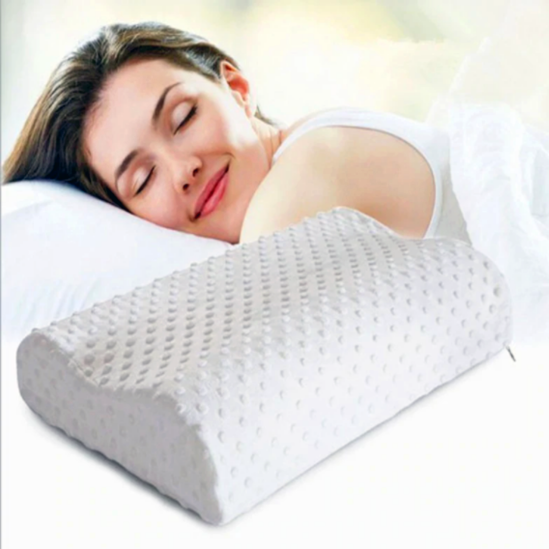 Almohada Viscoelástica con Apoyo Cervical