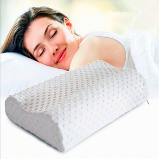 Almohada Viscoelástica con Apoyo Cervical