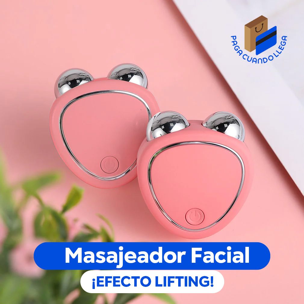 Masajeador microcorriente facial