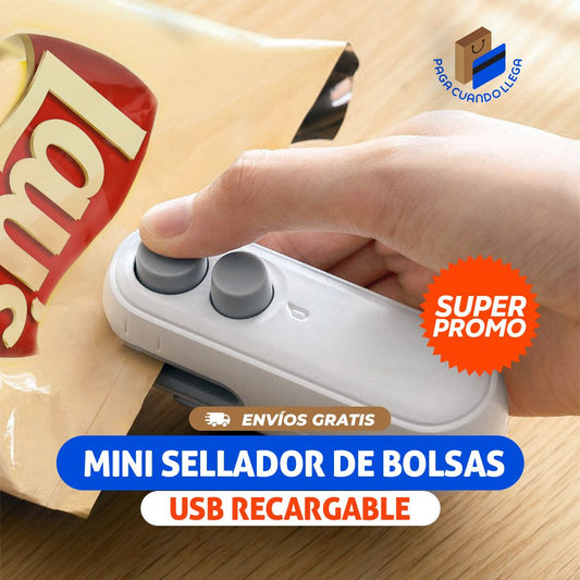 ⭐ Mini Selladora De Bolsas Recargable