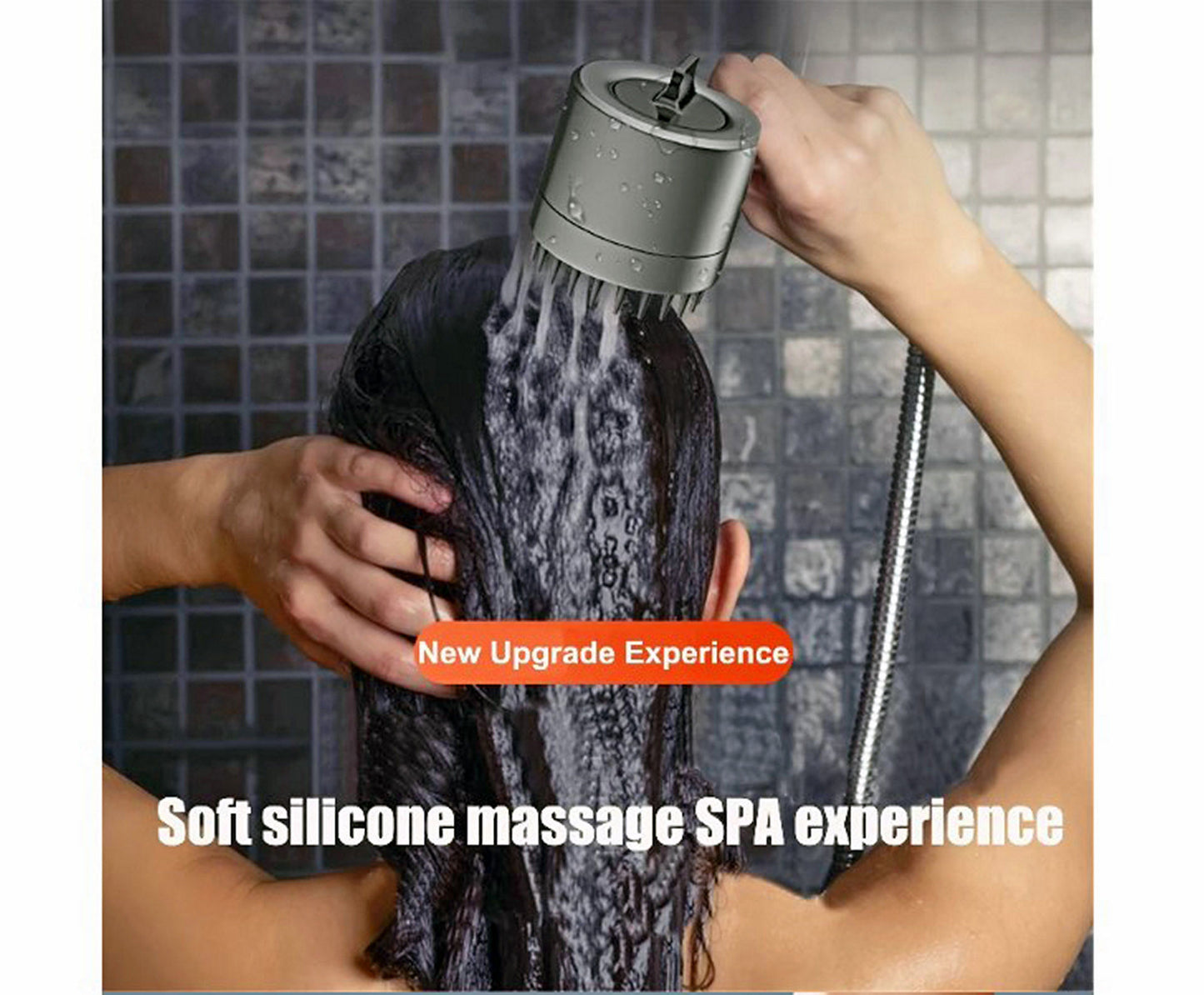 Ducha de alta presión tipo Spa 4 en 1 con ahorro de agua