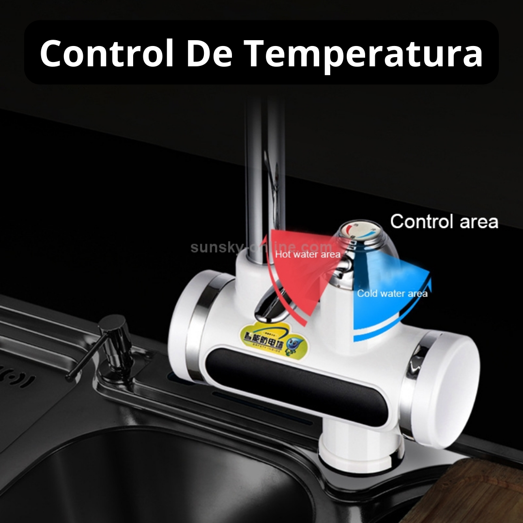 Grifo Eléctrico Calentador de Agua