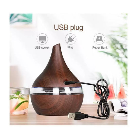 Humidificador USB con luz led 200 ml