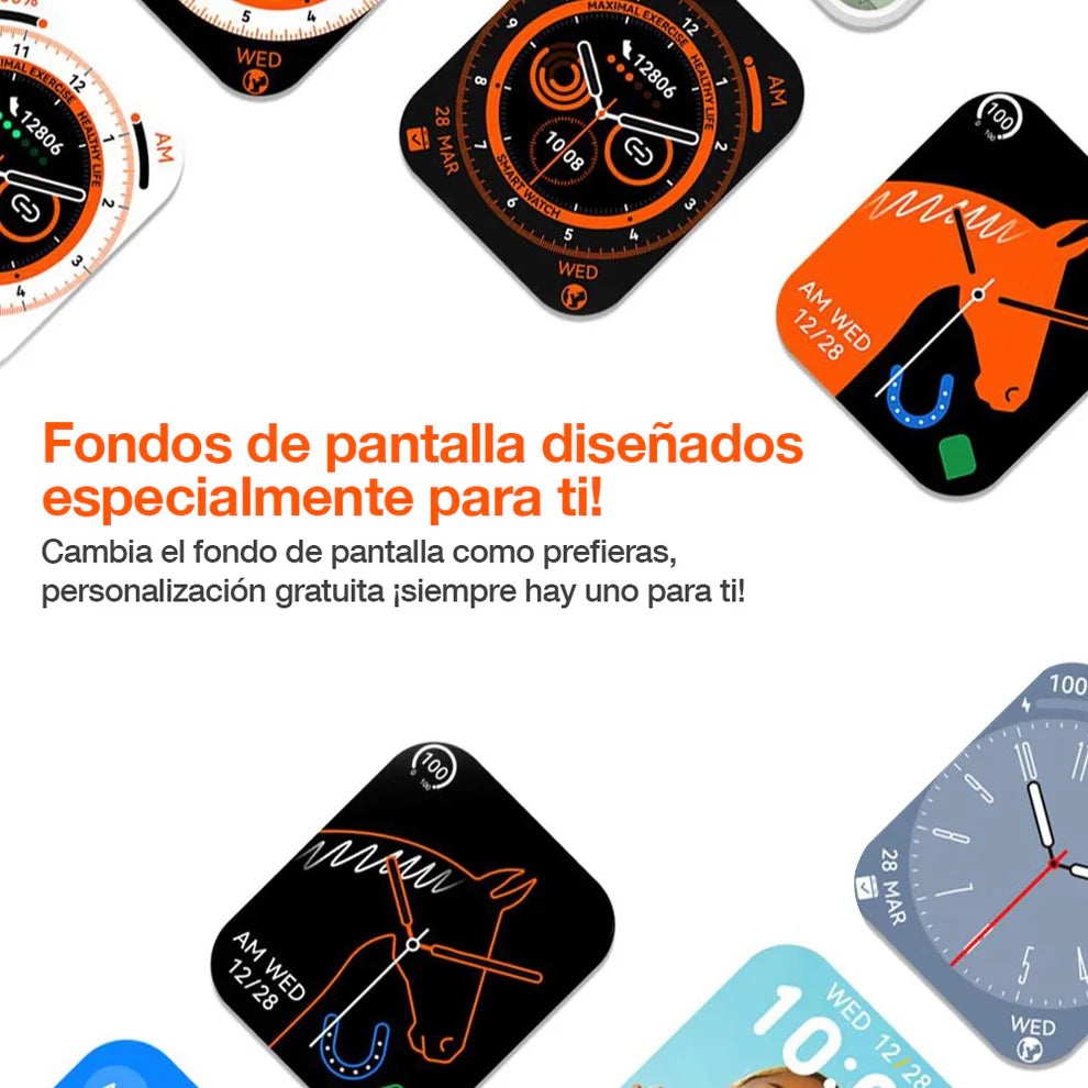 Reloj Inteligente Smart Watch T900 Ultra Big