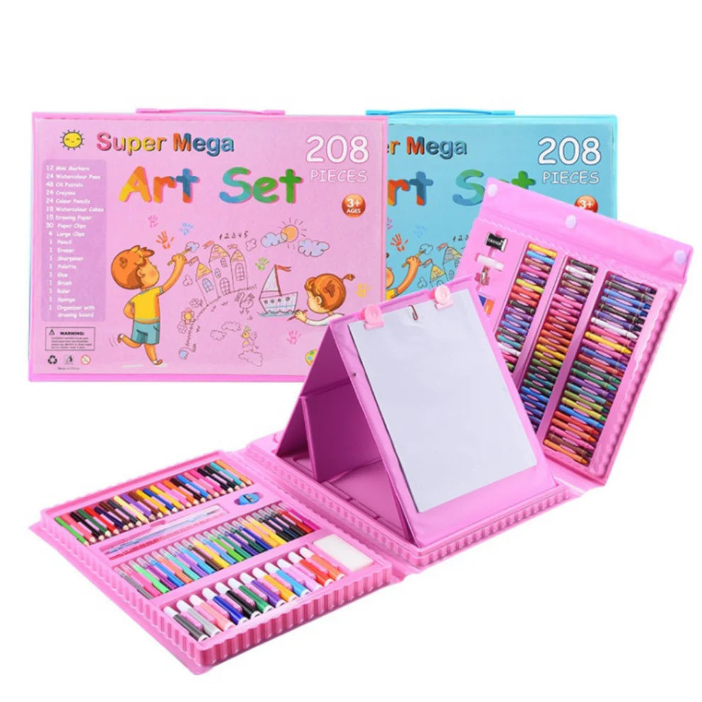 SET ARTE MALETA 208 PIEZAS