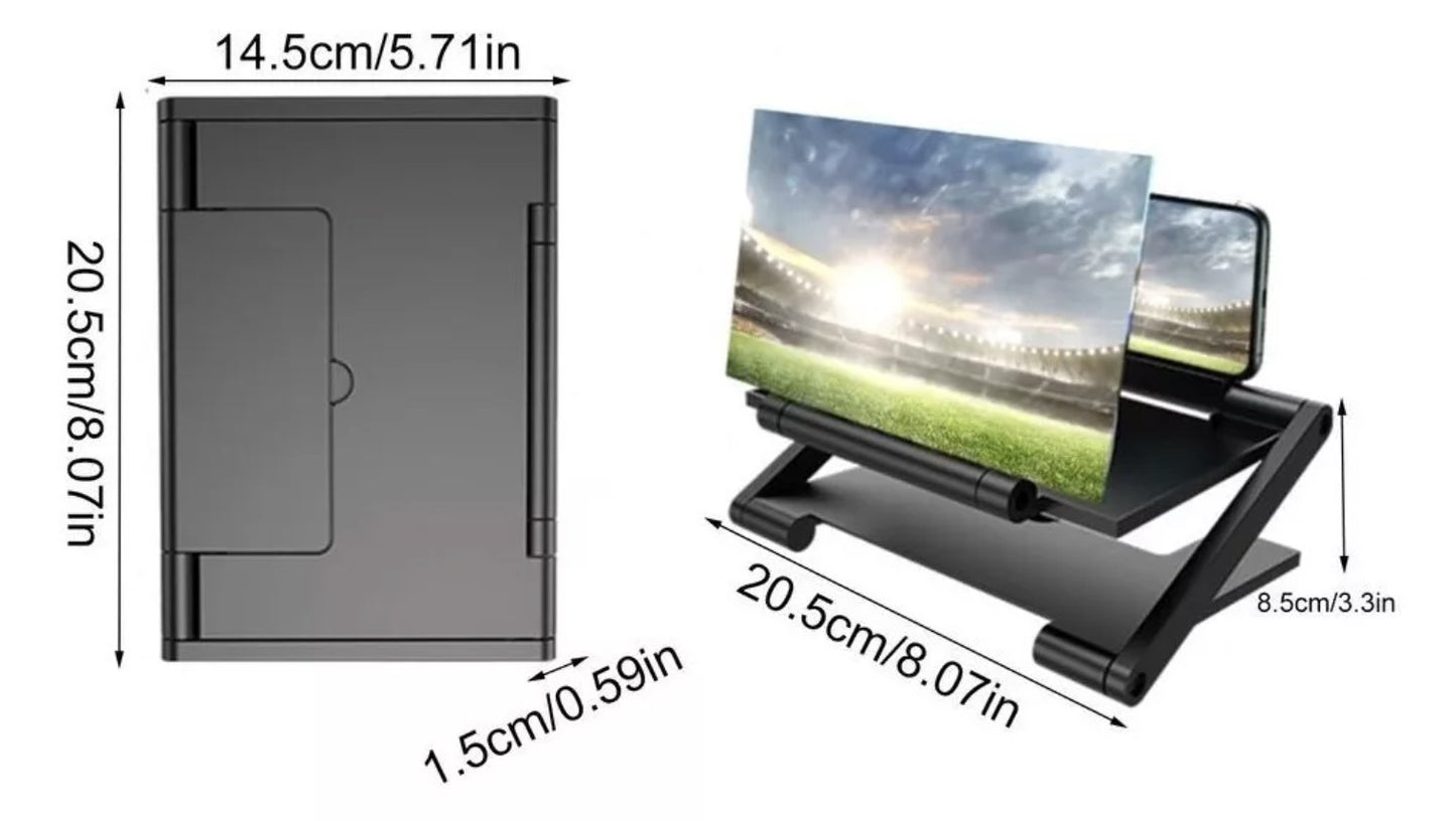 Amplificador Plegable para Pantalla de Celular