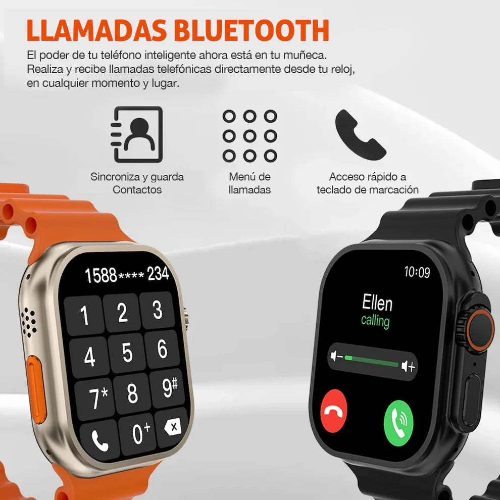 Reloj Inteligente Smart Watch T900 Ultra Big