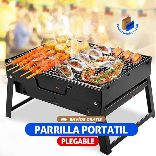 Parrilla Plegable para Carbón